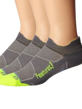 NEW FEETURES ELITE RUNNING SOCKS, SMALL
